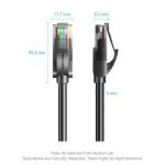 Vention Cable de Red UTP Cat5e Patch - 8m - Color Negro - Imagen 2