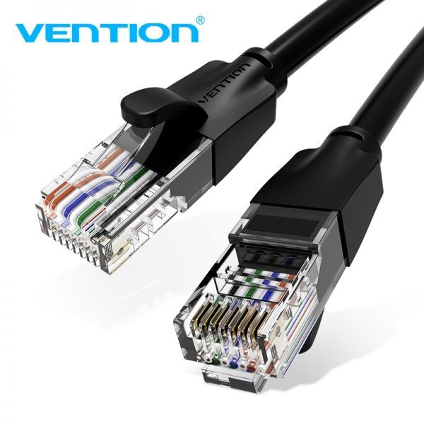 282842_1 Vention Cable de Red UTP RJ45 Cat6 - 30m - Color Negro - Imagen 1