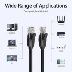 Vention Cable de Red UTP RJ45 Cat6 - 30m - Color Negro - Imagen 5