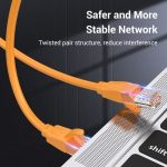 Vention Cable de Red RJ45 UTP Cat.6 - 2m - Color Naranja - Imagen 3