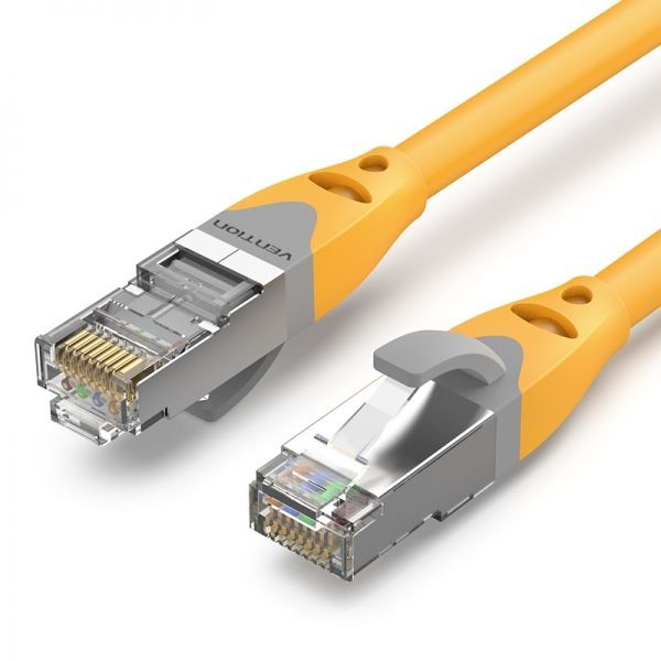 282987_1 Vention Cable de Red SFTP RJ45 Cat.6a - 1.5m - Color Amarillo - Imagen 1