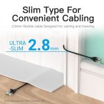 Vention Cable de Red UTP RJ45 Cat.6A - 5m - Color Negro - Imagen 3