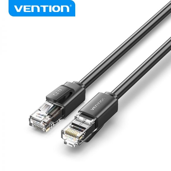 283132_1 Vention Cable de Red Cat.6 UTP Patch - 2m - Color Negro - Imagen 1