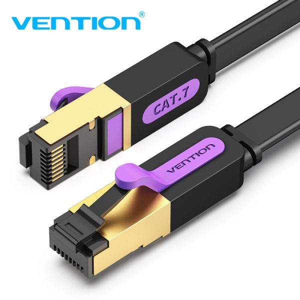 283177_1 Vention Cable de Red STP RJ45 Cat.7 - 10m - Color Negro - Imagen 1