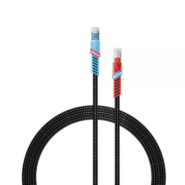 283392_1 Vention Cable de Red SFTP Cat.8 Gaming - 1m - Color Negro - Imagen 1