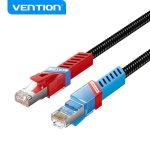 Vention Cable de Red SFTP Cat.8 Gaming - 1m - Color Negro - Imagen 2