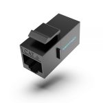 Vention Pack de 5 Adaptadores Conector UTP RJ45 Hembra a Hembra Cat6 - Color Negro - Imagen 2