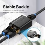 Vention Divisor RJ45 Macho a 2 Hembra 100Mbps - 2 uds - Color Negro - Imagen 3