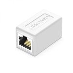 Vention Adaptador Conector RJ45 Cat6 FTP Hembra a Hembra - Color Blanco - Imagen 2