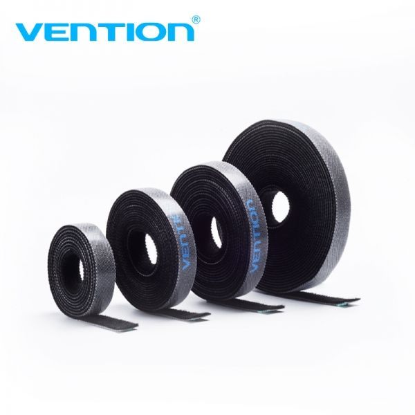 283492_1 Vention Tira Organizadora de Cables - 2m - Color Negro - Imagen 1