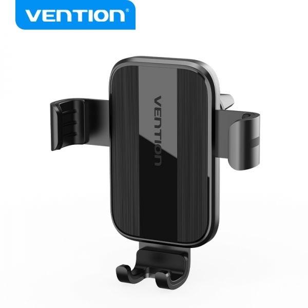 283562_1 Vention Soporte Coche con Sujecion Clip Rejilla Ventilacion - Color Negro - Imagen 1
