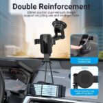 Vention Soporte de Smartphone para Coche - Color Negro - Imagen 3