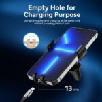 Vention Soporte de Smartphone para Coche - Color Negro - Imagen 3