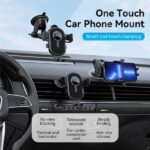 Vention Soporte de Smartphone para Coche - Color Negro - Imagen 3
