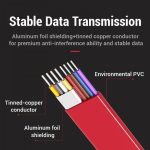 Vention Cable SATA Hembra a SATA Hembra KDDED - 0.5m - Color Rojo - Imagen 5