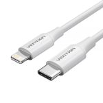 Vention Cable USB-C Macho a Lightning Macho - 1m - Color Blanco - Imagen 2
