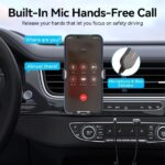 Vention Transmisor y Receptor FM MP3 Bluetooth - Gris - Imagen 4