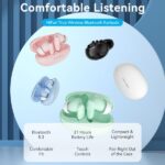 Vention Auriculares Bluetooth 5.3 con Estuche de Carga - 7h Autonomia - Color Rosa - Imagen 4