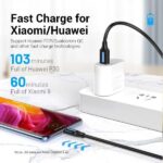 Vention Cable USB-A Macho a USB-C Macho 3A 60W 480Mbps - 0.25m - Color Negro - Imagen 3
