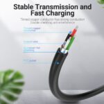Vention Cable USB 2.0 Macho a MiniUSB Macho - 0.5m - Color Negro - Imagen 5
