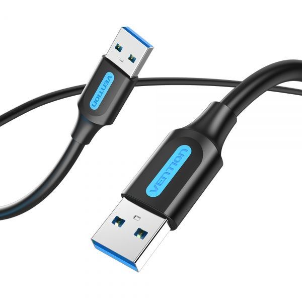 284027_1 Vention Cable USB 3.0 Macho a USB Macho - 1.5m - Color Negro - Imagen 1
