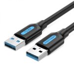 Vention Cable USB 3.0 Macho a USB Macho - 1.5m - Color Negro - Imagen 2