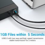 Vention Cable USB-B 3.0 Macho a USB Macho - 3m - Color Negro - Imagen 3
