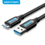 Vention Cable USB 3.0 Macho a MicroUSB Macho 2A 10W 5Gbps - 0.5m - Color Negro - Imagen 2