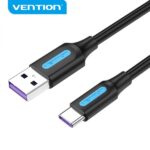 Vention Cable USB 2.0 Macho a USB-C Macho - 3m - 5A 100W 480Mbps - Color Negro - Imagen 2