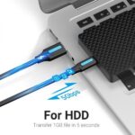 Vention Cable USB-A 3.0 Macho a USB-C Macho - 3A - 60W - 5Gbps - 2m - Color Negro - Imagen 3
