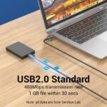 Vention Cable USB 2.0 Macho a MicroUSB+USB-C Macho - 0.5m - 3A 60W 480Mbps - Color Negro - Imagen 3