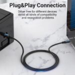 Vention Cable Impresora USB-C 2.0 a B - 2m 2A - Color Negro - Imagen 3