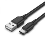 Vention Cable USB-A Macho a USB-C Macho - 1m - 3A - 60W - 480Mbps - Color Negro - Imagen 2