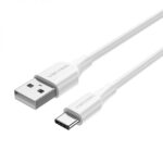 Vention Cable USB-A Macho a USB-C Macho - 1.5m - 3A - 60W - 480Mbps - Color Blanco - Imagen 2