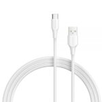 Vention Cable USB-A Macho a USB-C Macho - 3m - 3A - 60W - 480Mbps - Color Blanco