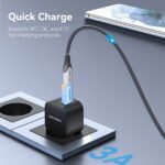 Vention Adaptador USB 3.1 Macho a USB-C Hembra con Lanyard - Aluminio Gris - Imagen 4