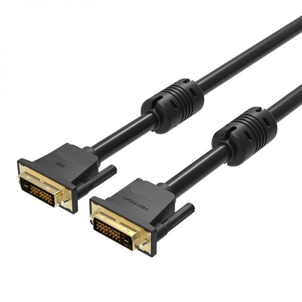284492_1 Vention Cable DVI-D Macho a DVI-D Macho - 1.5m - Color Negro - Imagen 1