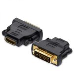 Vention Adaptador DVI Macho a HDMI Hembra - Color Negro - Imagen 2