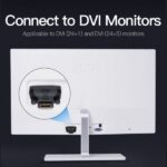 Vention Adaptador DVI Macho a HDMI Hembra - Color Negro - Imagen 3