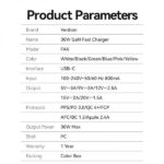Vention Cargador de Pared GaN USB-C 30W 3A - Carga Rapida - Color Rosa - Imagen 5