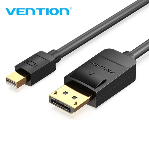 284782_1 Vention Cable Mini DP Macho a DP Macho 1.2 4K - 2m - Color Negro - Imagen 1