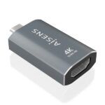 Aisens Conversor USB-C a HDMI 2.0 - Carcasa de Aluminio - Resolucion 4K@60Hz - Profundidad de Color 48 Bit/Px - Ancho de Banda 18Gbps - Soporta HDCP - Color Gris - Imagen 3