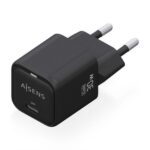 Aisens Cargador Gan USB-C 30W - Alta Eficiencia Energetica - Diseño Elegante y Moderno - Tecnologia AI para Carga Rapida - Multiples Protecciones de Seguridad - Imagen 2