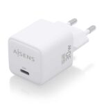 Aisens Cargador Gan USB-C 30W: Eficiencia Energetica y Seguridad - Tecnologia AI - Multiples Protocolos de Carga - Proteccion contra Sobrecarga y Cortocircuito - Compatible con Dispositivos USB-C - Imagen 2