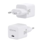 Aisens Cargador Gan USB-C 30W: Eficiencia Energetica y Seguridad - Tecnologia AI - Multiples Protocolos de Carga - Proteccion contra Sobrecarga y Cortocircuito - Compatible con Dispositivos USB-C - Imagen 3