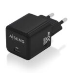 Aisens Cargador Gan USB-C 30W - Alta Eficiencia Energetica - Diseño Elegante y Moderno - Tecnologia AI para Carga Rapida - Imagen 2