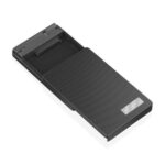 Aisens Caja Externa - Instalacion sin Herramientas - Plug and Play - Conexion USB-C USB3.1 Gen1 - Velocidad hasta 5.0Gbps - Compatible con Discos SATA I/II/III - Indicador LED - Color Negro - Imagen 4