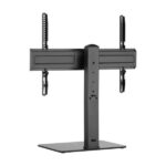 Aisens Eco Soporte de Mesa Giratorio para Monitor/TV - Estilo Sobremesa - Acero de Alta Resistencia - Facil Instalacion y Ajuste - Vesa Maximo 600x400mm - Carga Maxima 40Kg - Sistema Pasacables - Color Negro - Imagen 2