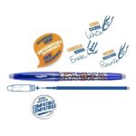 Carioca Oops Pop Boligrafos Borrables - Termo Sensible - Empuñadura Texturizada - Punta de Ø 0.7mm - Doble Goma - Recambios Compatibles - Color Azul - Imagen 2