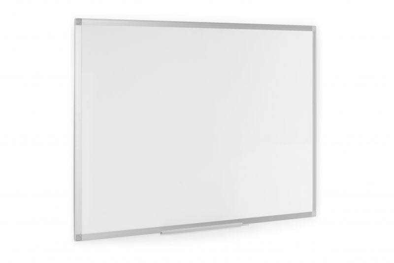 287597_1 Bi-Office Ayda Pizarra Blanca Melaminada Doble Cara 900x600mm - Permite Colocacion Vertical u Horizontal - Marco de Aluminio Anodizado - Imagen 1